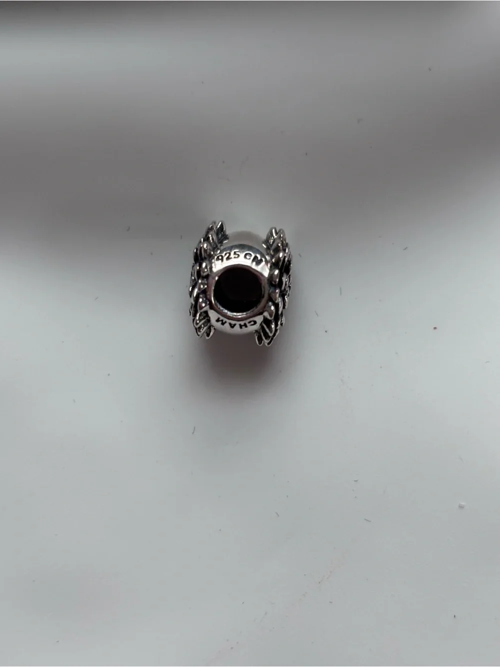 Chamilia Silver Floral Charm Bead - Women's Jewelry